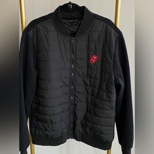 Rolling Stones unisex quilted jacket NWOT